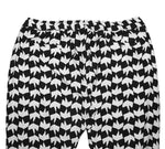 Mens Pants Joggers Black White Abstract Drawstring Loose Harem Casual Beach XL