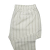 Mens Pants Joggers Beige Striped Elastic Waist Drawstring Loose Harem Casual XL