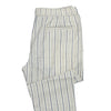 Mens Pants Jogger Beige Gray Striped Drawstring Loose Harem Casual Beach Medium