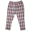 Mens Pants Joggers Multicolor Plaid Cotton Drawstring Loose Harem Casual Large