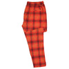 Mens Pants Joggers Red Black Plaid Drawstring Loose Harem Casual Beach Large