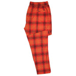 Mens Pants Joggers Red Black Plaid Drawstring Loose Harem Casual Beach Large