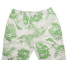 Mens Pants Joggers Green White Graphic Drawstring Loose Harem Casual Beach Large