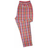 Mens Pants Joggers Multicolor Plaid Check Drawstring Loose Casual Beach Large