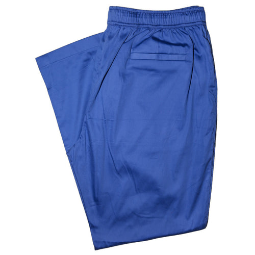 Mens Pants Joggers Royal Blue Elastic Waist Drawstring Harem Casual Beach Large