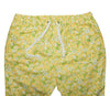 Mens Pants Joggers Yellow Green Floral Drawstring Loose Harem Casual Beach XL