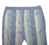 Mens Pants Joggers Multicolor Striped Drawstring Loose Harem Casual Beach XL