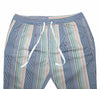 Mens Pants Joggers Multicolor Striped Drawstring Loose Harem Casual Beach XL