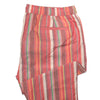 Mens Pants Joggers Pink Purple Orange Striped Drawstring Harem Casual Beach XL