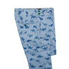 Mens Gurkha Pants Blue Dolphins Animal Print Slim High Waist Dress Trousers 32