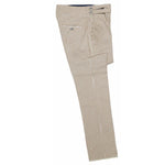 Mens Gurkha Pants Beige Check Plaid Slim High Waist Flat Front Chino Trousers 32