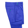 Mens Gurkha Pants Purple Textured Slim Straight High Waist Dress Trousers 32