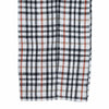 Mens Gurkha Pants Black White Orange Plaid Check Slim High Waist Flat Front 32