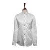 Mens Silk Shirt Button Up White Abstract Designer Dress Casual Party Beach XL