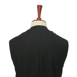 Mens Vest Suit Lapel Black White Geometric Abstract Dress Formal Waistcoat XL 46