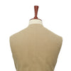 Mens Vest Suit Lapel Red Blue Plaid Wool Handmade Formal Wedding Waistcoat XL 46